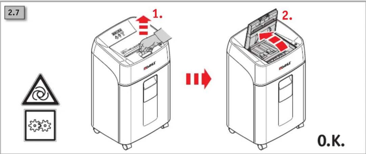 Dahle ShredMATIC SM 300 - IMPORTANT! - 10