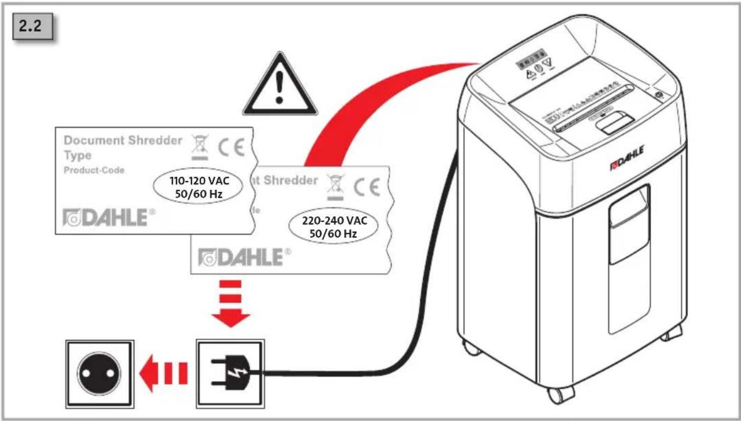 Dahle ShredMATIC SM 300 - IMPORTANT! - 4