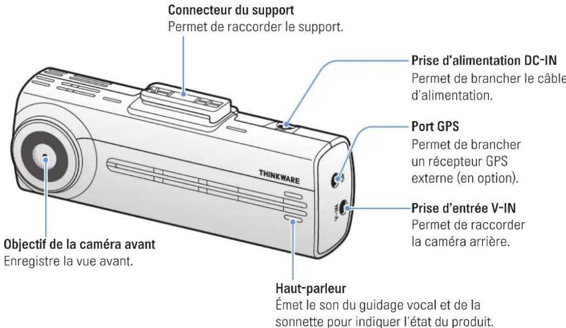 Thinkware DC-M1-FG - Caméra avant (appareil principal) - vue avant - 1