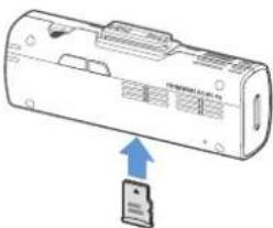 Thinkware DC-M1-FG - Retrait et insertion de la carte mémoire - 3