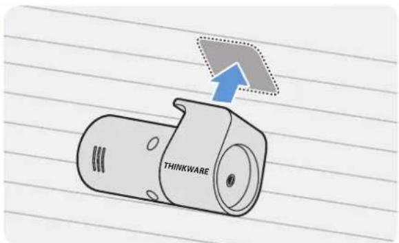 Thinkware DC-M1-FG - Fixation de laamera arrête - 3