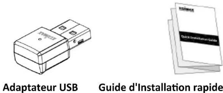 Edimax IEW-7811UTC - I-1. Contenu de l'emballage - 1