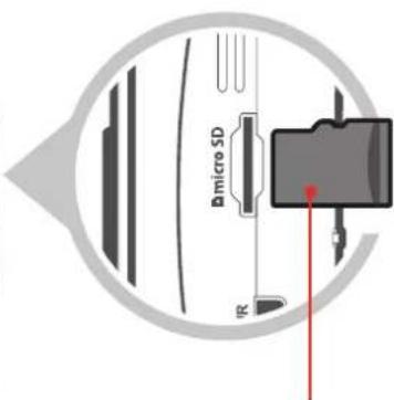 Thinkware XW10 - 1-4-2. Installer une carte MicroSD - 2