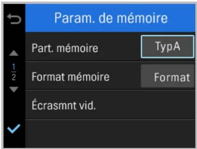 Thinkware XW10 - 3-4. Paramètres de la carte mémoire - 1
