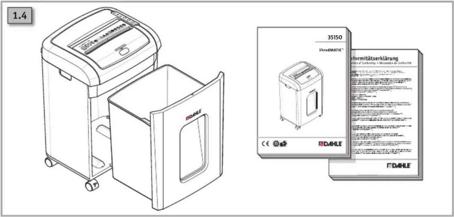 Dahle ShredMATIC SM 150 - 图形符号 - 37