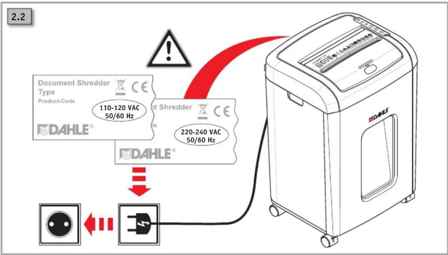 Dahle ShredMATIC SM 150 - IMPORTANT! - 4