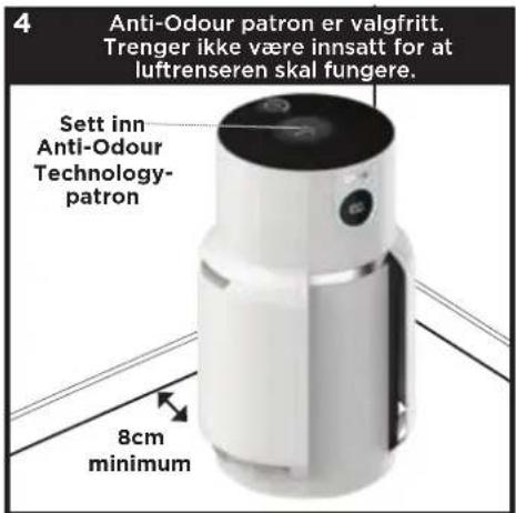 SHARK NeverChange5 HP300 - TIPS FOR OPPSETT AV LUFTRENSEREN DIN - 1
