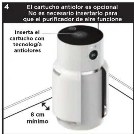 SHARK NeverChange5 HP300 - CONSEJOS PARA CONFIGURAR EL PURIFICADOR DE AIRE - 4