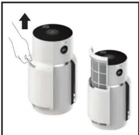 SHARK NeverChange5 HP300 - Pulizia dei filtri antipolvere: - 1