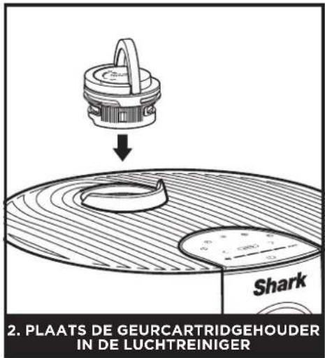 SHARK NeverChange5 HP300 - Schoonmaken binnenkant: - 3