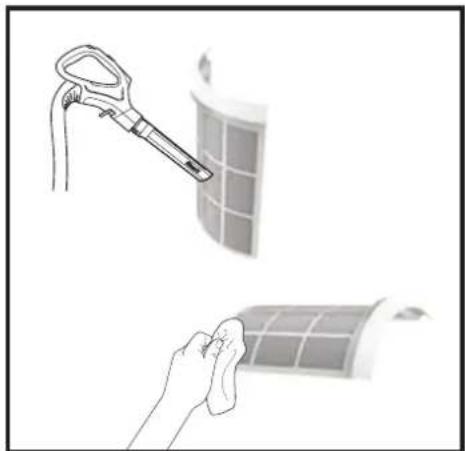 SHARK NeverChange5 HP300 - Cleaning the Mesh Dust Filters: - 2
