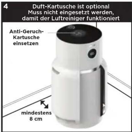 SHARK NeverChange5 HP300 - TIPPS ZUR EINRICHTUNG DES LUFTREINIGERS - 4