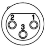 Audac CAP424 - XLR : - 2