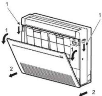 MITSUBISHI MFZ-KT60VG - Esipaneel - 1