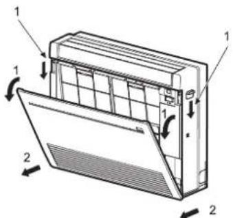 MITSUBISHI MFZ-KT60VG - Predny panel - 1
