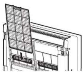 MITSUBISHI MFZ-KT60VG - Frontpanel - 2