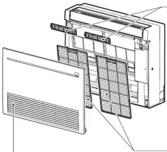 MITSUBISHI MFZ-KT60VG - Norādes: - 1