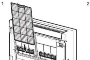 MITSUBISHI MFZ-KT60VG - Frontpanel - 2