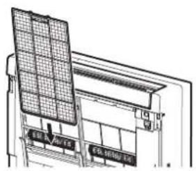 MITSUBISHI MFZ-KT60VA - Filtro de limpeza de ar (Filtro purifi cador de ar com prata ioni- zada) - 1