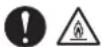 MITSUBISHI MFZ-KT60VA - Waarschuwingssymbolen en hun betekenis - 4
