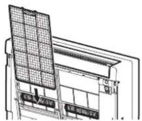 MITSUBISHI MFZ-KT60VA - Luftfi Iterets bagside - 1