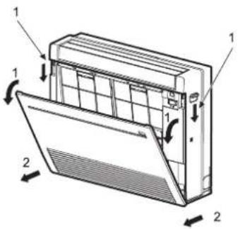 MITSUBISHI MFZ-KT60VA - Priekšējais panelis - 1