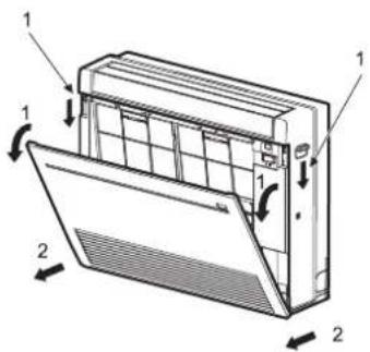MITSUBISHI MFZ-KT60VA - Frontpanel - 1