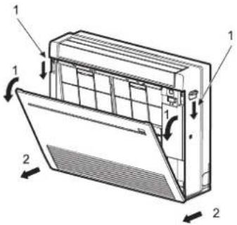 MITSUBISHI MFZ-KT60VA - Frontpanel - 1