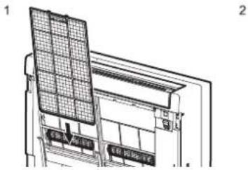 MITSUBISHI MFZ-KT60VA - Filtrul epurator de aer - 1