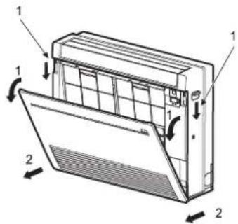 MITSUBISHI MFZ-KT60VA - • Alle 2 Wochen reinigen - 3