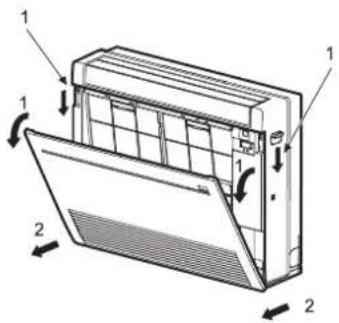 MITSUBISHI MFZ-KT60VA - Panou frontal - 1