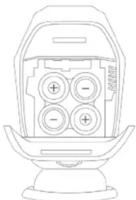 VisorTech NX-4612-675 - Akkus einsetzen - 2