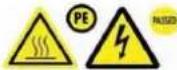 PRAMAC P2200i - Safety and information labels - 4
