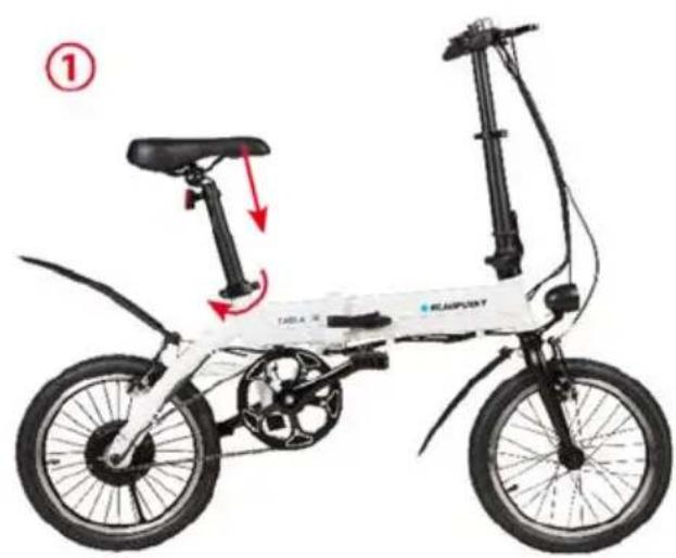 BLAUPUNKT Frida (2024) - FALTEN DES FALT-E-BIKES - 1