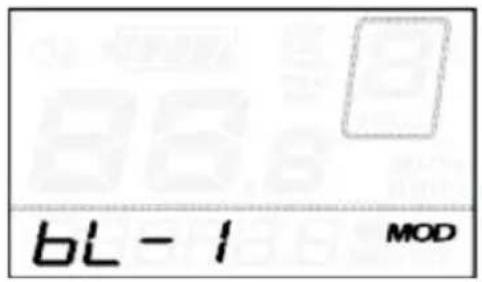 BLAUPUNKT Frida (2024) - BACKLIGHT CONTRAST setting: - 1