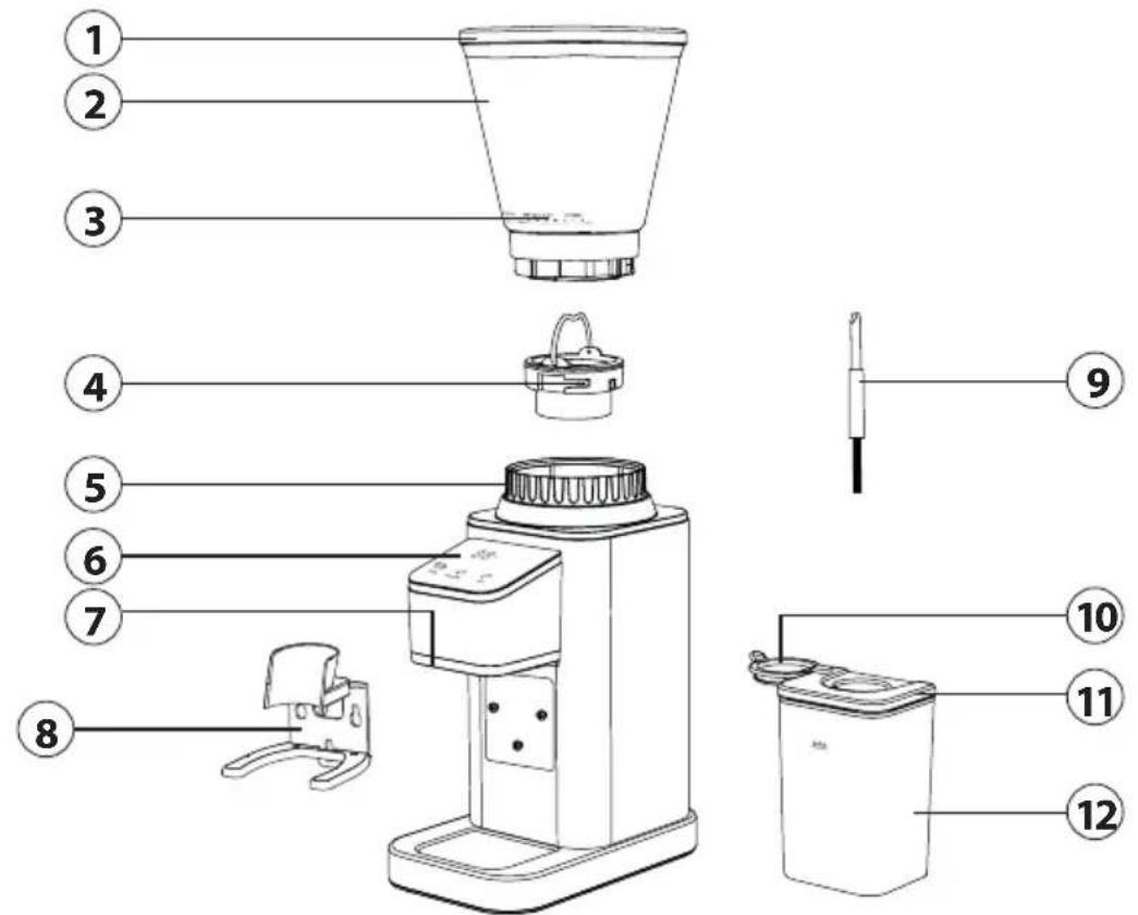 CASO BaristaChef Inox 1834 - Visióngeneral - 1