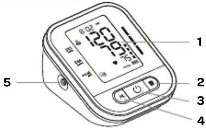 INVENTUM BDA435 - Beschreibung des Geräts - 1