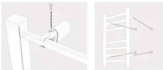 DOMO DO7117DR - WALL MOUNTING WITHOUT DRILLING HOLES - 1