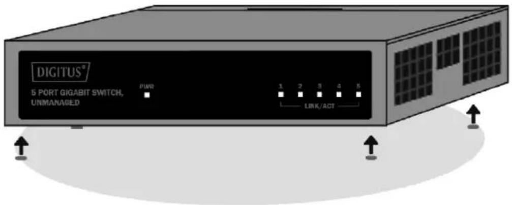 Digitus DN-80067 - Tischaufstellung - 1