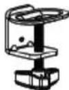 Digitus DA-90395 - Universal Dual Monitor Mount with Gas Spring and Clamp Mount - 6