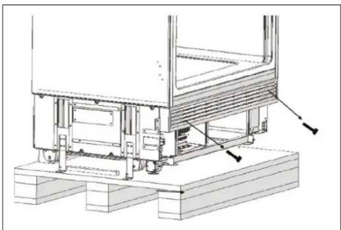 BERTAZZONI RBM90S5FPNS - AVLÄGSNA DE ÖVRE OCH UNDRE VENTILATIONSGALLRENS SKYDD - 3