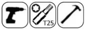 BERTAZZONI RBM90S5FPNS - ALLINEAMENTO DELLA PARTE SUPERIORE DEL PANNELLO DELLA PORTA PERSONALIZZATO CON I BULLONI - 5