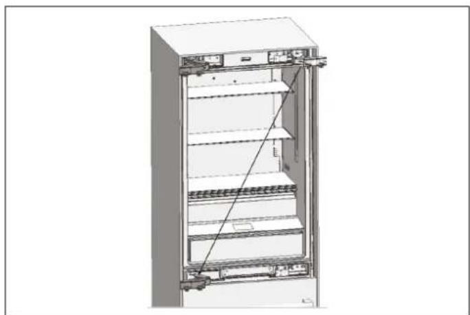 BERTAZZONI RBM90S5FPNS - REPLACING THE HINGES - 4