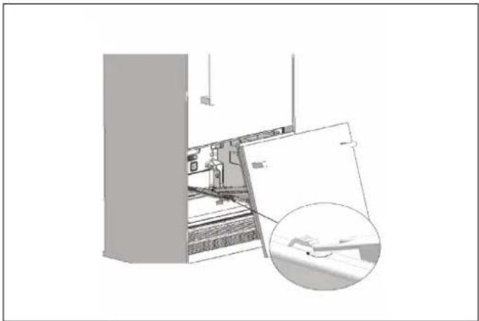 BERTAZZONI RBM90S5FPNS - INSTALLERA FRYSENS ANPASSADE DÖRRPANEL - 6