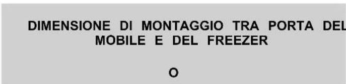 BERTAZZONI RBM90S5FPNS - REGOLAZIONE MINIMA DELL'ALTEZZA PER IL LIVELLAMENTO - 4