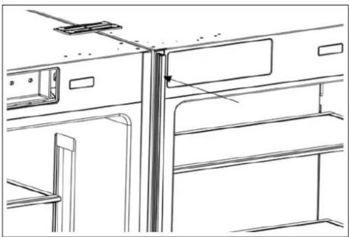 BERTAZZONI RBM90S5FPNS - INSTALLING THE LATERAL AND UPPER TRIMS - 4