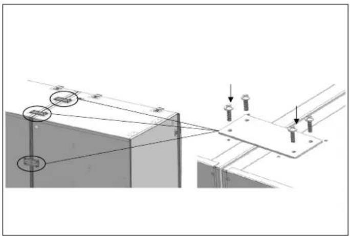 BERTAZZONI RBM90S5FPNS - INSTALLAZIONE DELLA SCHIUMA ISOLANTE INSTALLAZIONE DEI FISSAGGI E DELLE STAFFE DI COLLEGAMENTO - 3