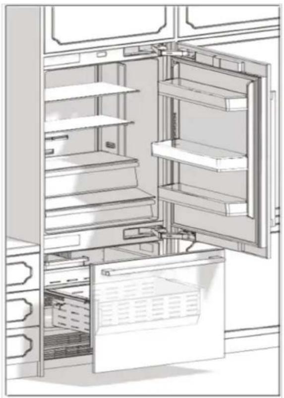 BERTAZZONI RBM90S5FPNS - A B1 B2 C E - 1