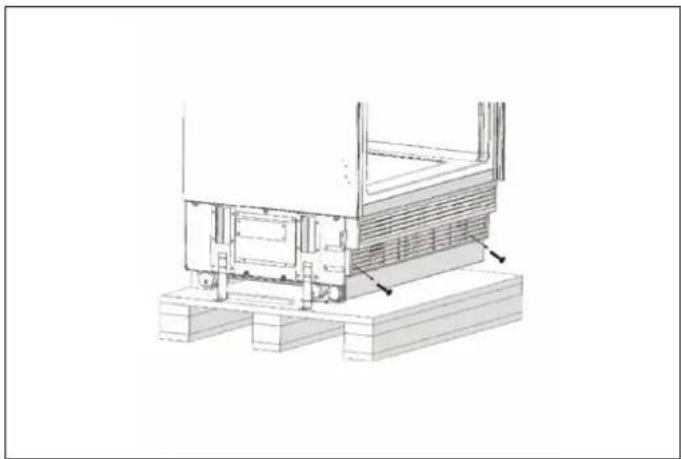 BERTAZZONI RBM90S5FPNS - AVLÄGSNA DE ÖVRE OCH UNDRE VENTILATIONSGALLRENS SKYDD - 2