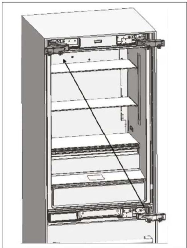 BERTAZZONI RBM90S5FPNS - DE SCHARNIEREN VERVANGEN - 3